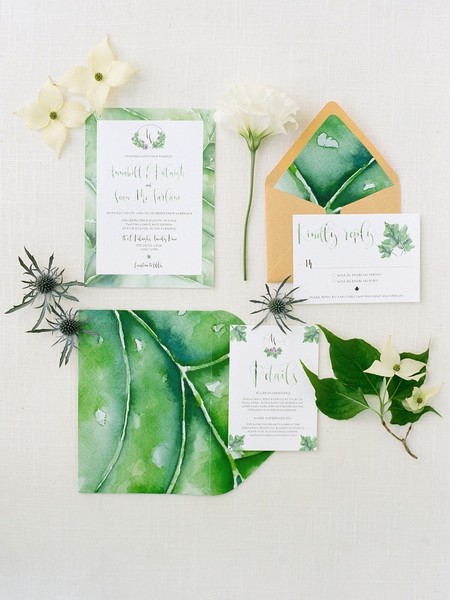 Natural Green Irish Wedding Ideas