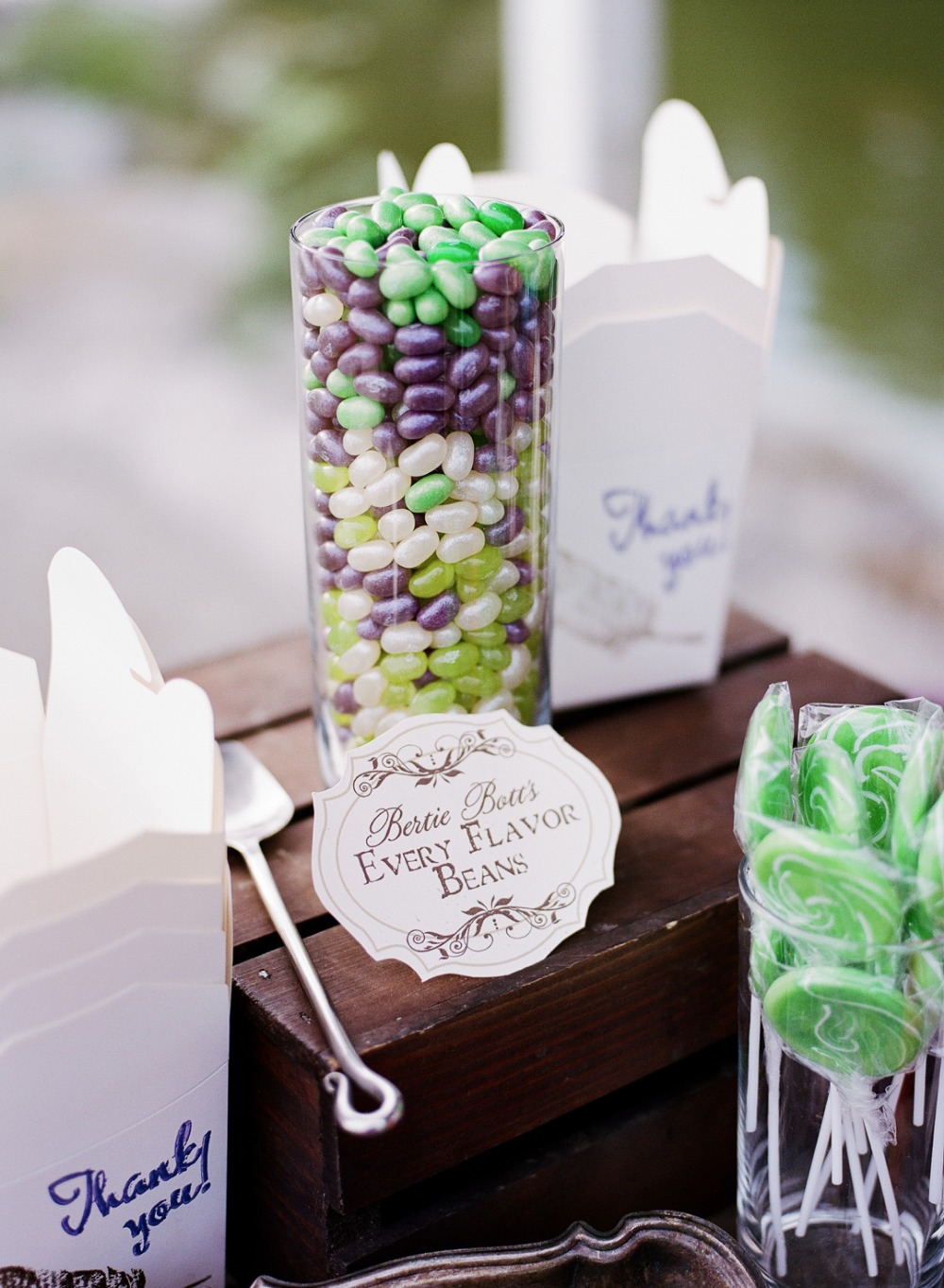Harry Potter themed candy table