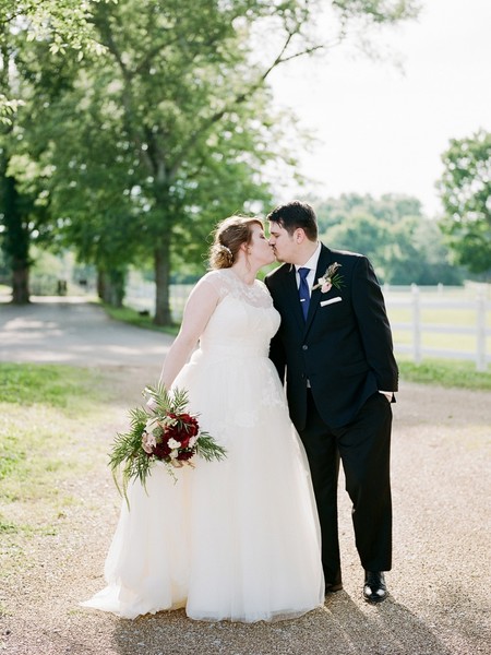 Elegant Purple and Maroon Harry Potter Wedding