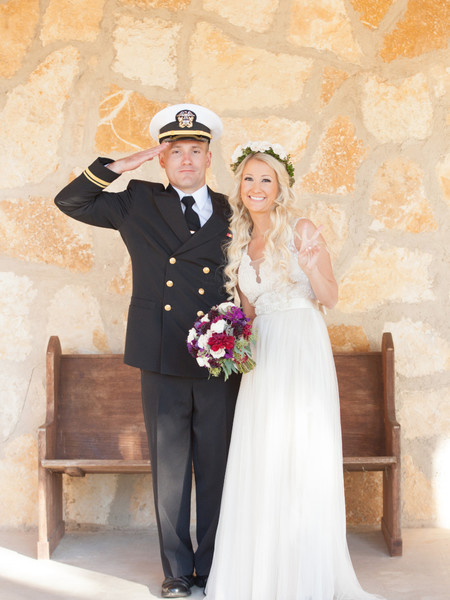 Pretty And Sweet Red Lakeside Wedding