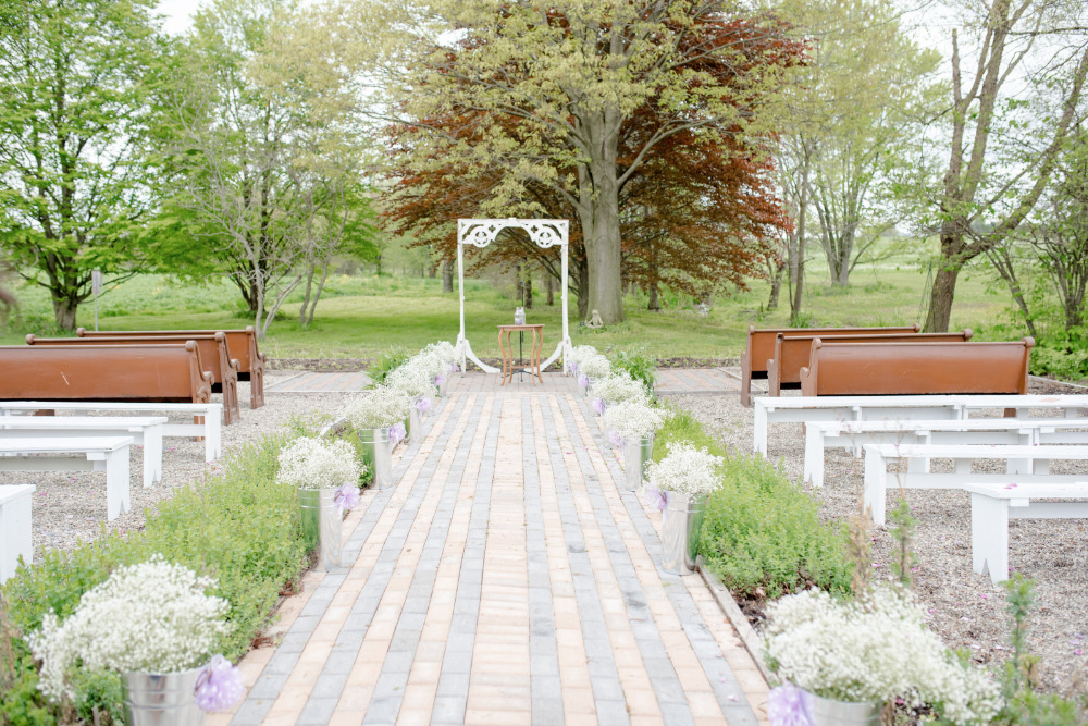 outdoor wedding ceremony venue