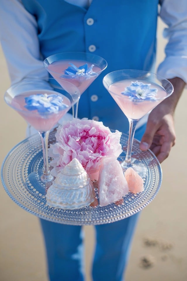 pink martini cocktail