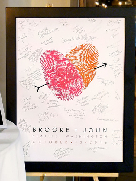 Alternative Guest Book Idea From Flutterbye Prints