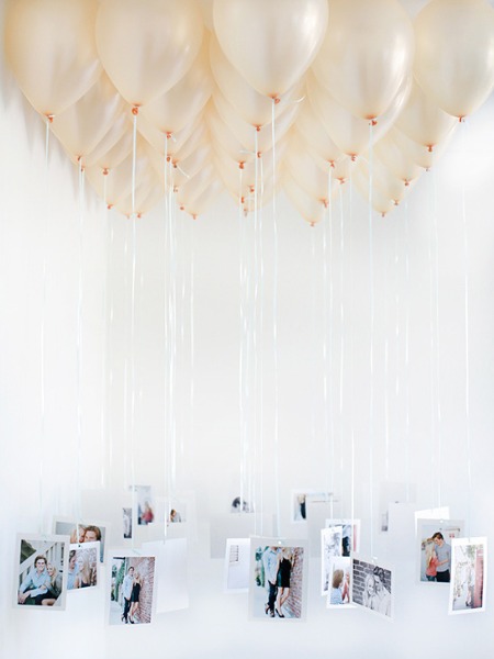 Chic DIY Balloon Chandelier