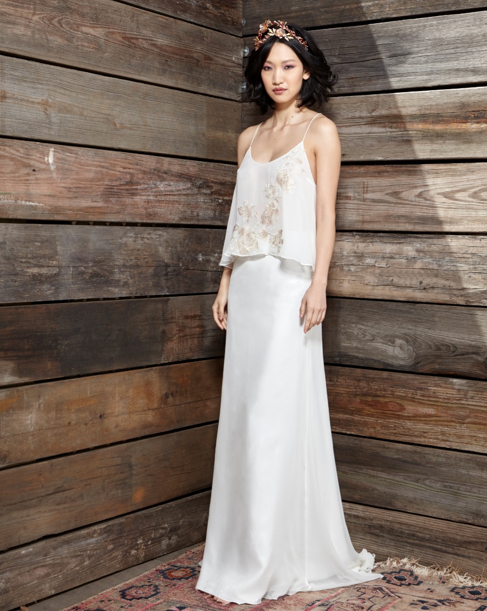 Hazel top Georgia skirt