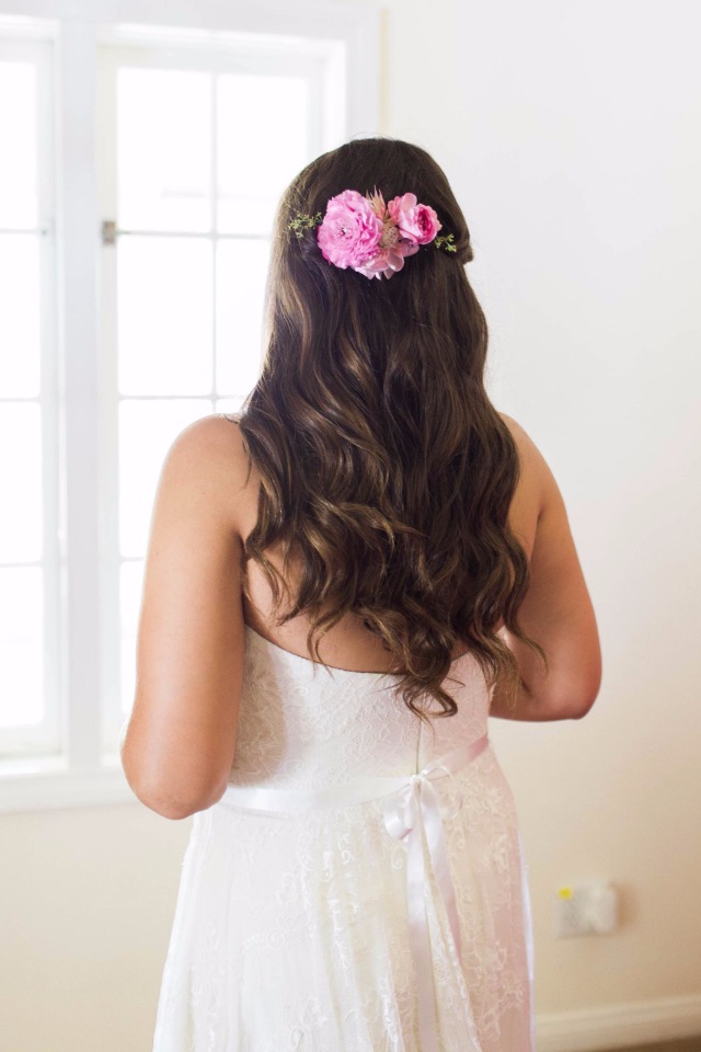 long wedding hair idea