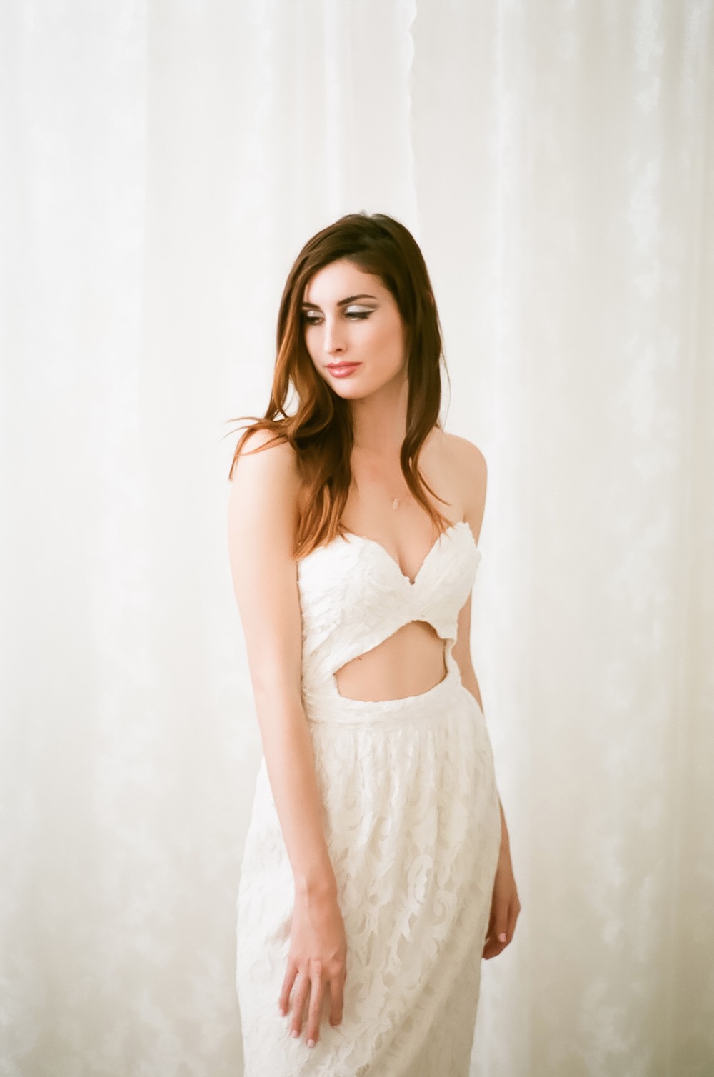 Lovey by isha Cutout midriff 2