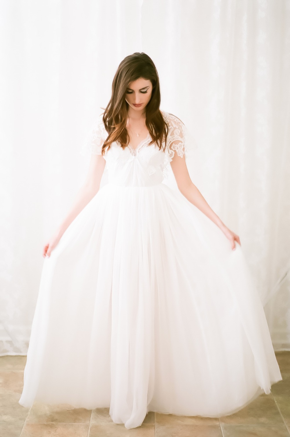 Loveybyisha Chantilly and Gauze silk 5