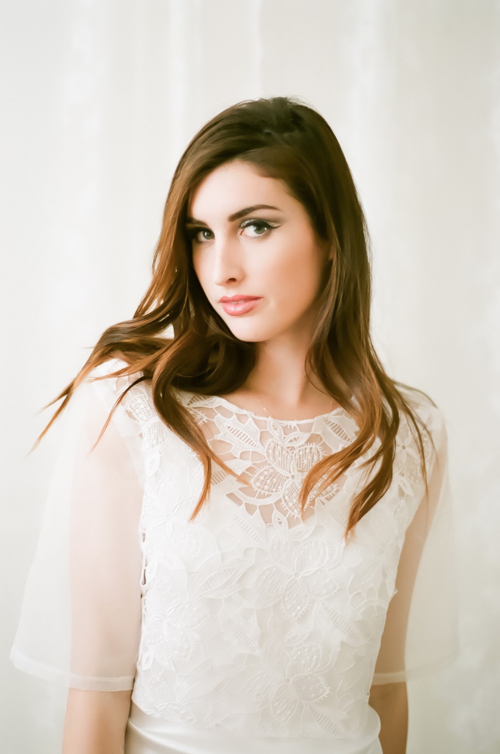 Loveybyisha Charmeuse w Guipure top 5