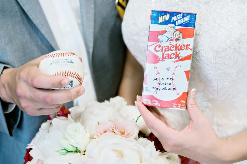Baseball wedding favor ideas
