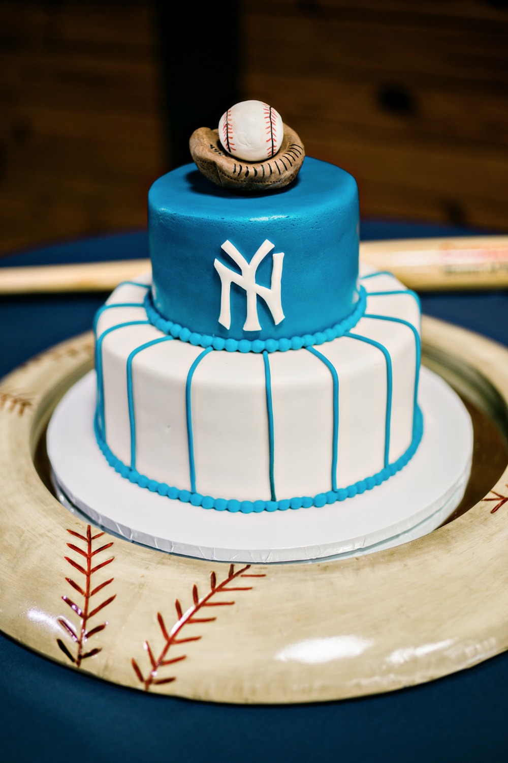 Grooms baseball cake