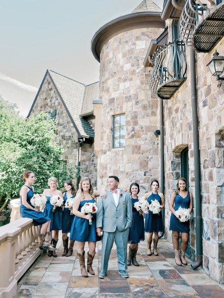 All American Baseball Wedding