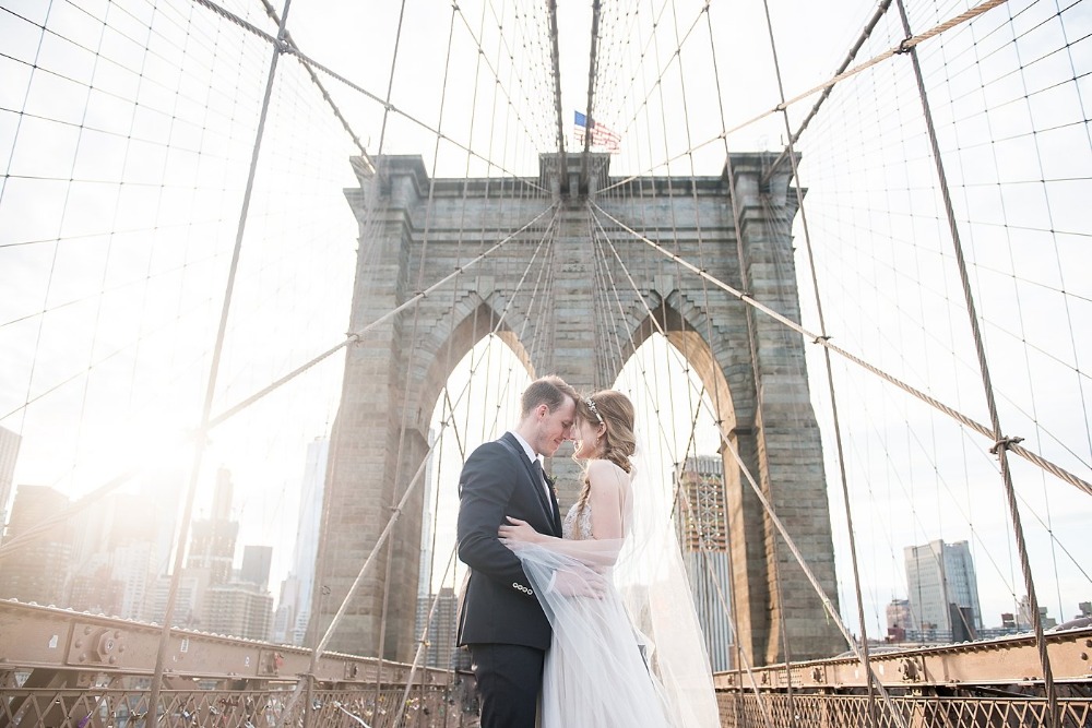 Brooklyn bridge wedding inspiration
