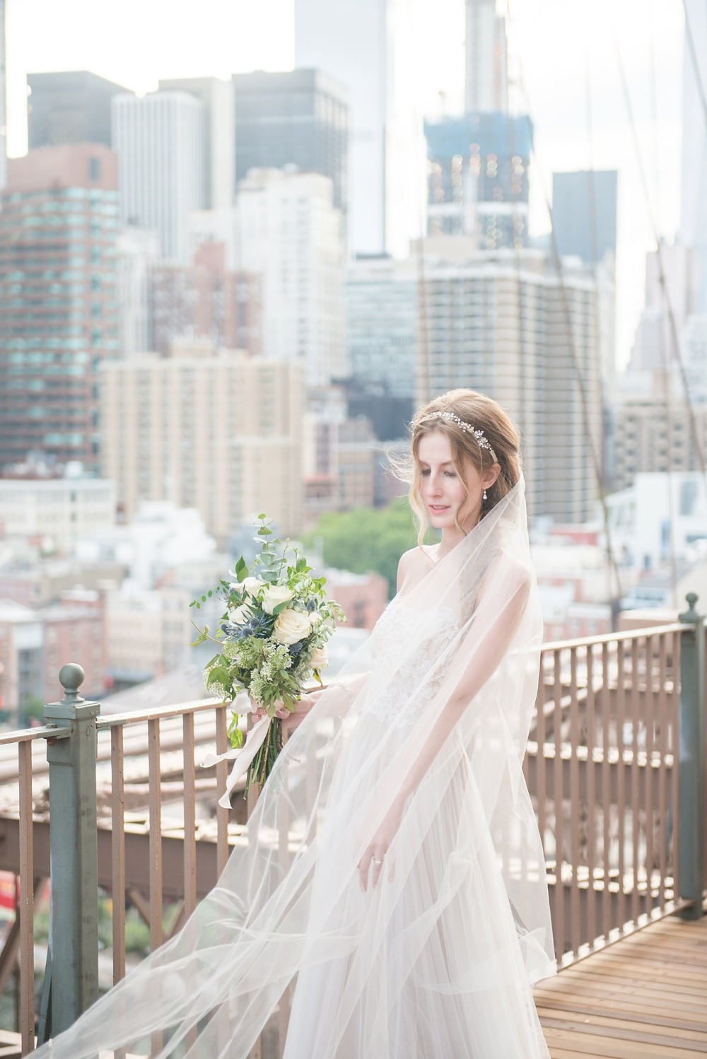Bridal portrait in New York