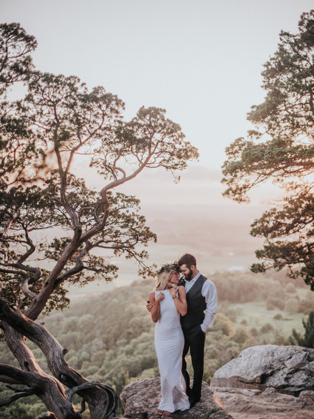 Sunset Hike Engagement Ideas