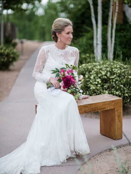 Modern Cacti Wedding In Santa Fe