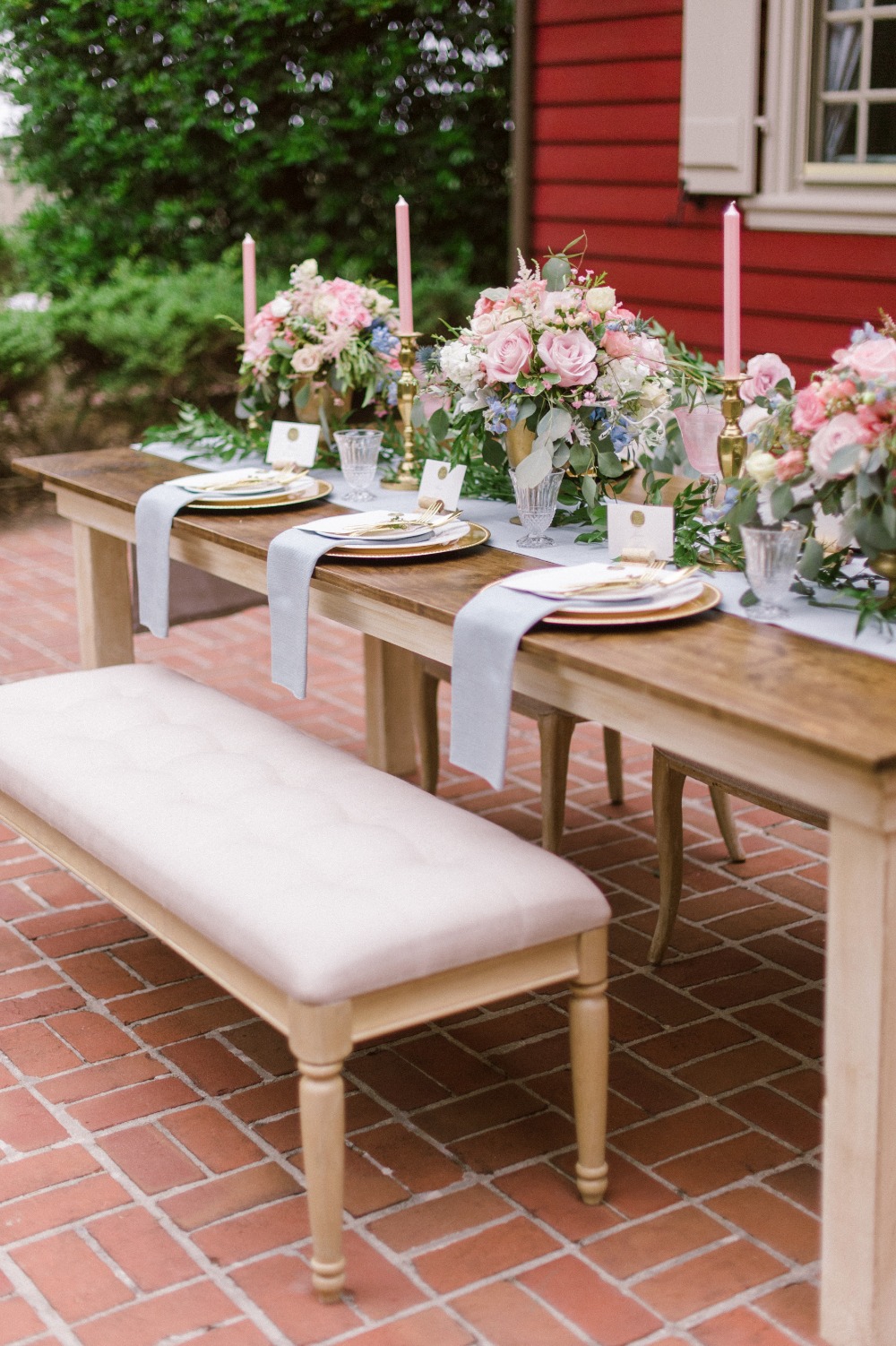 bench seating for your wedding guests