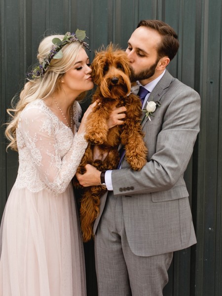 Rustic Natural Purple Wedding