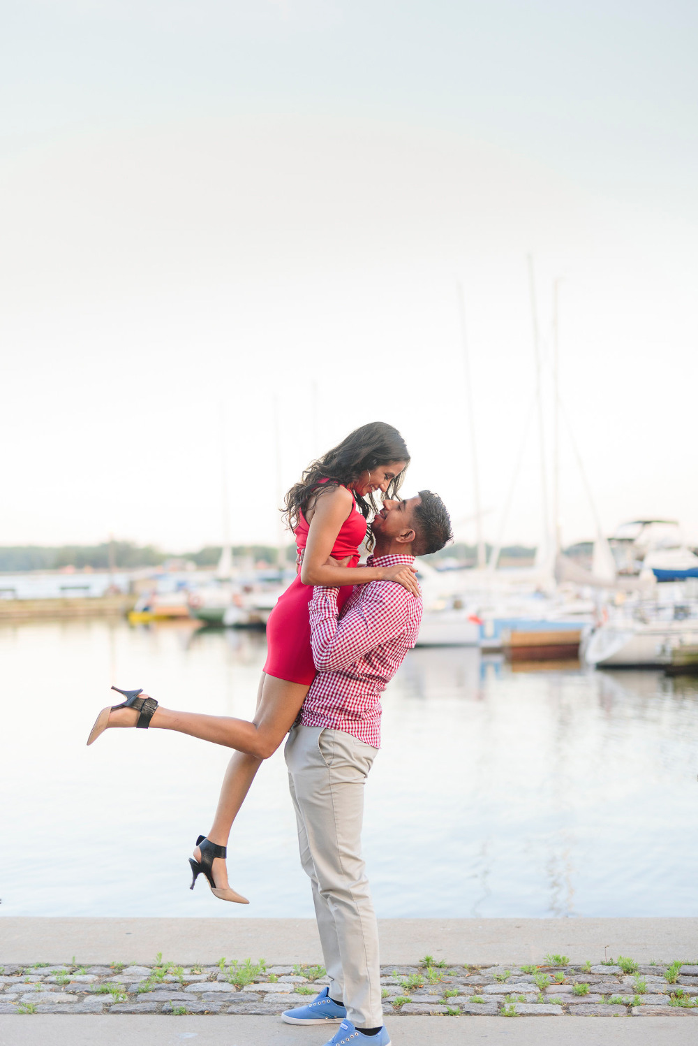 romantic proposal engagement session