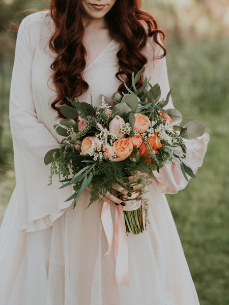 California Edgy Natural Boho Wedding Ideas