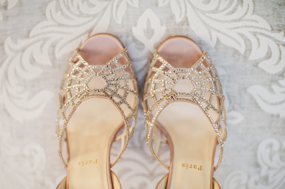 Sparkly heels