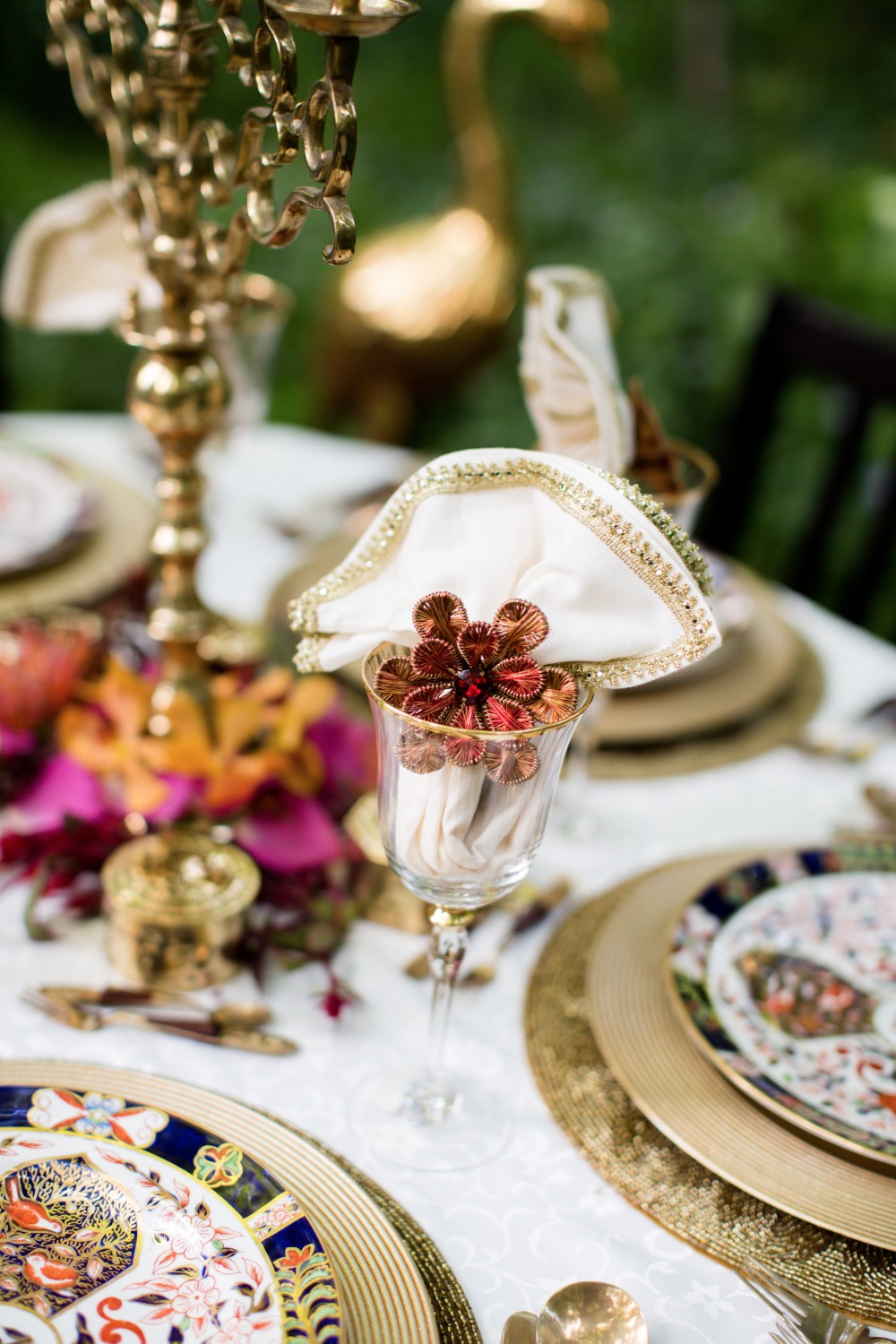 Eclectic place setting ideas