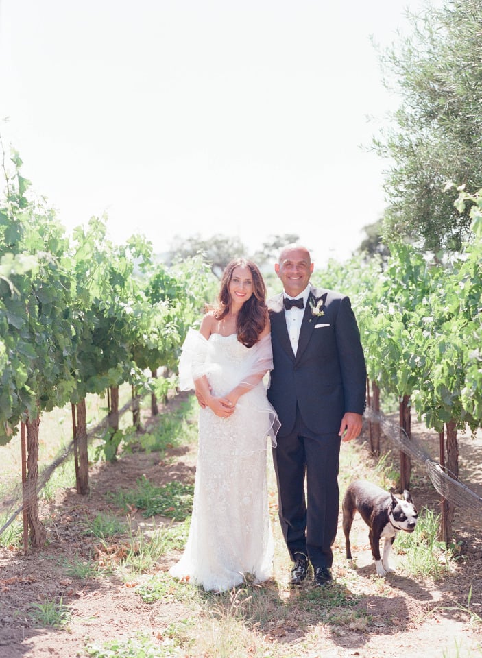 beautiful wedding photography vineyard idea
