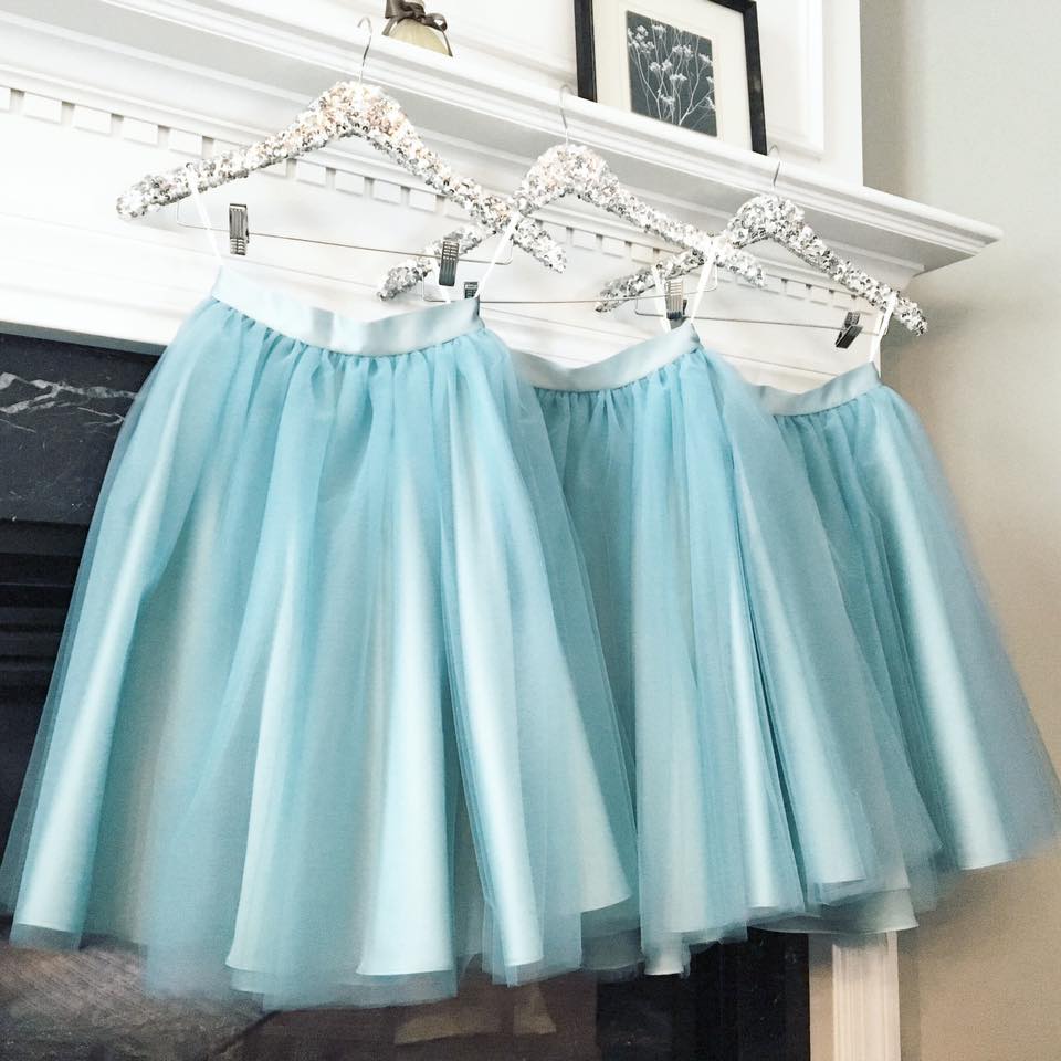 bliss tulle bridesmaid skirt