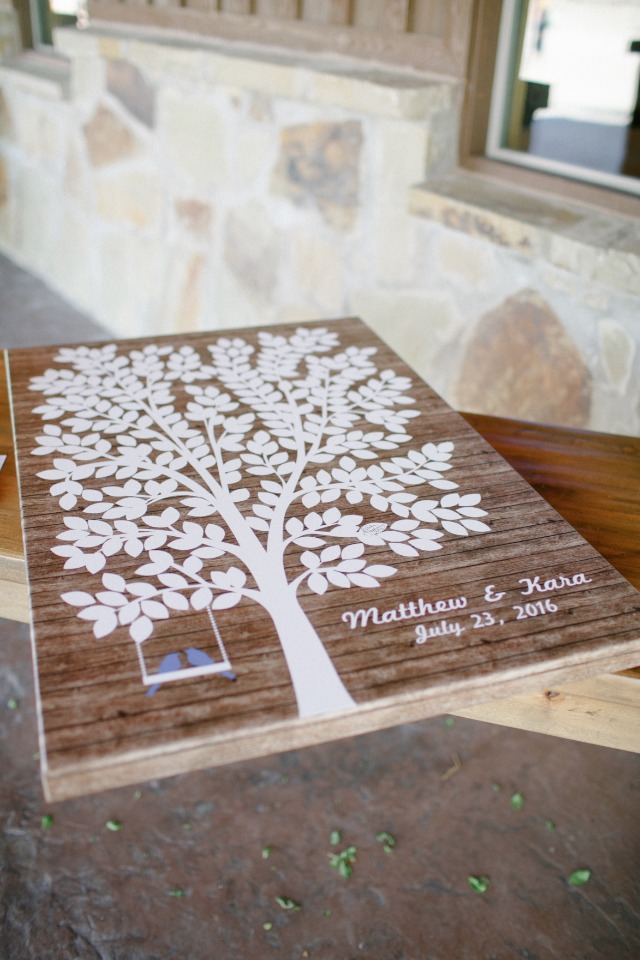 Tree guestbook idea