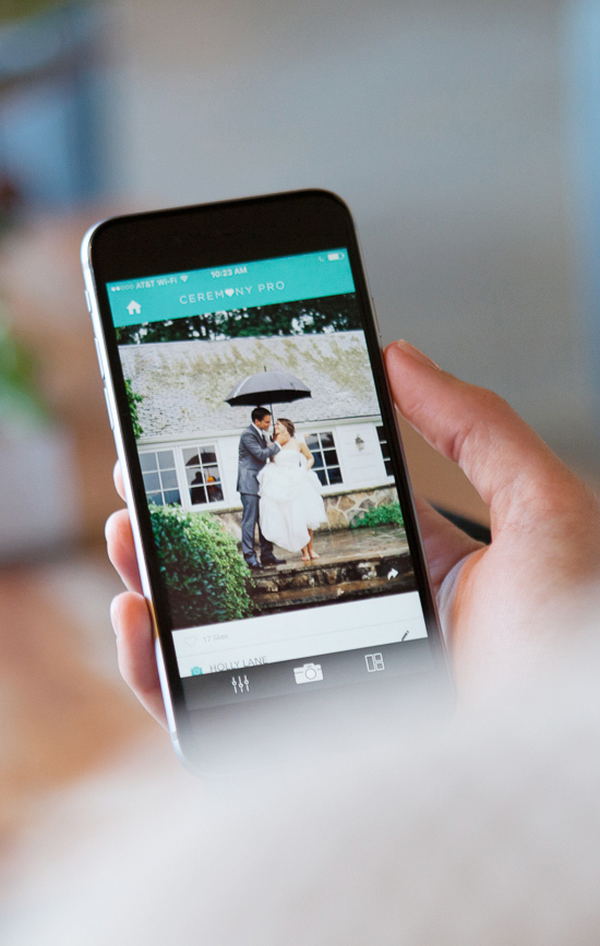 Use this app at your wedding to collect photos