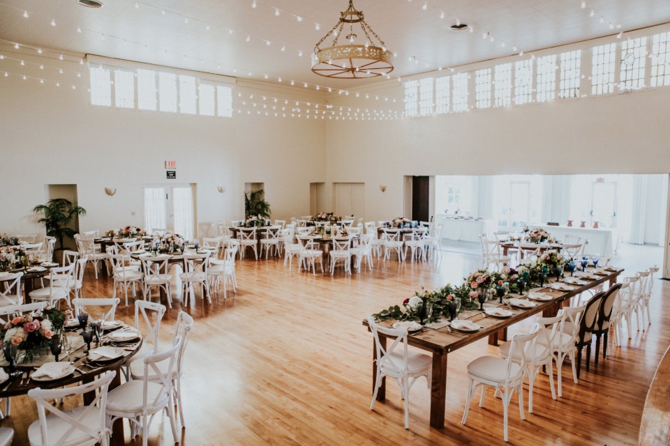 Elegant indoor reception