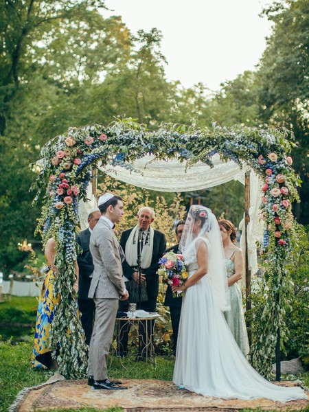 Gorgeous Colorful Vintage Garden Rose Wedding In New Jersey
