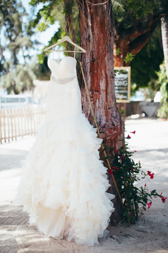 ruffled wedding dress from Vows Bridal Outlet