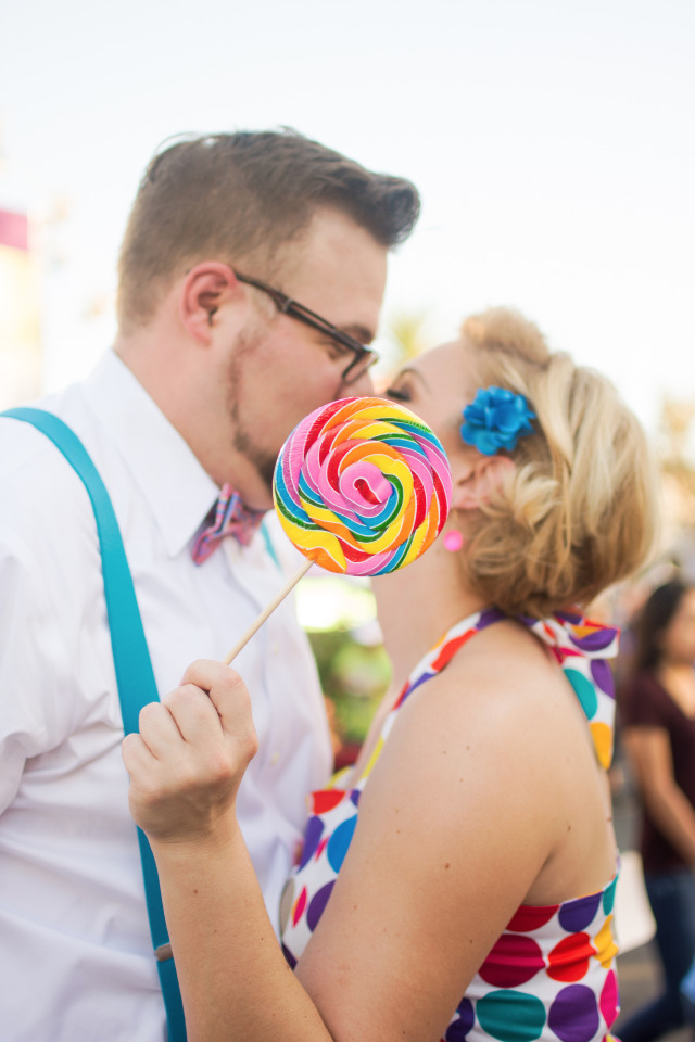 colorful county fair engagement photography ideas