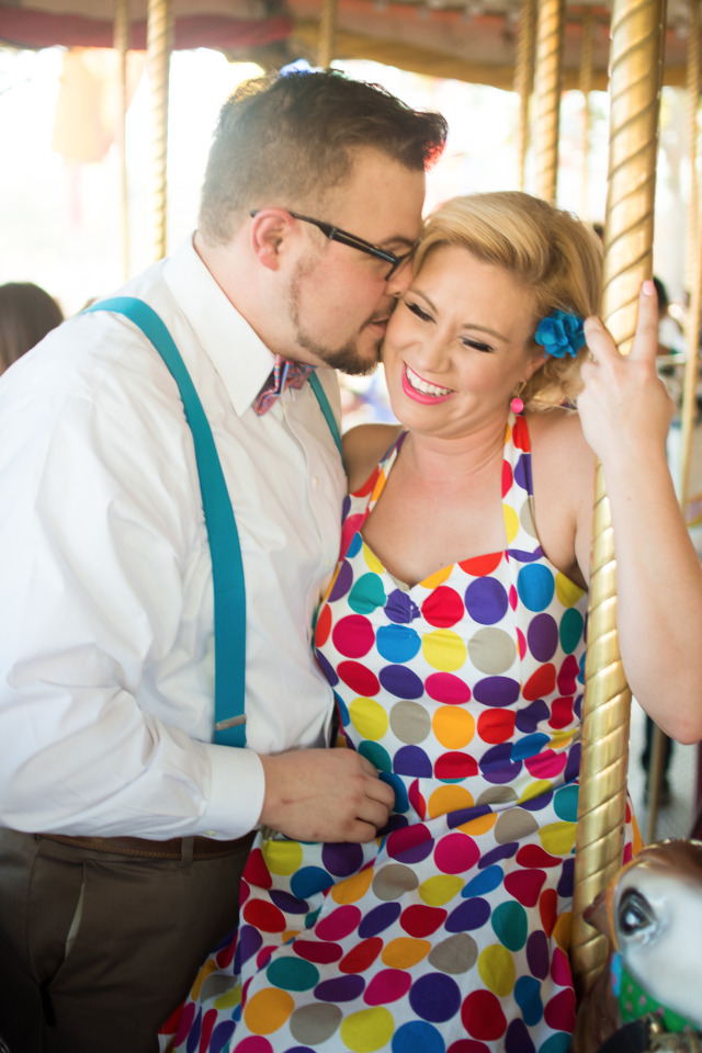 carousel engagement photography ideas