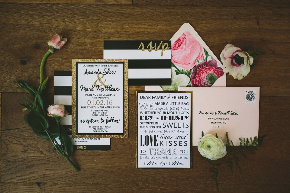 Conjoined Creative wedding wedding stationery