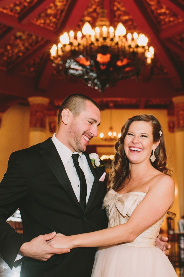 happy newlyweds