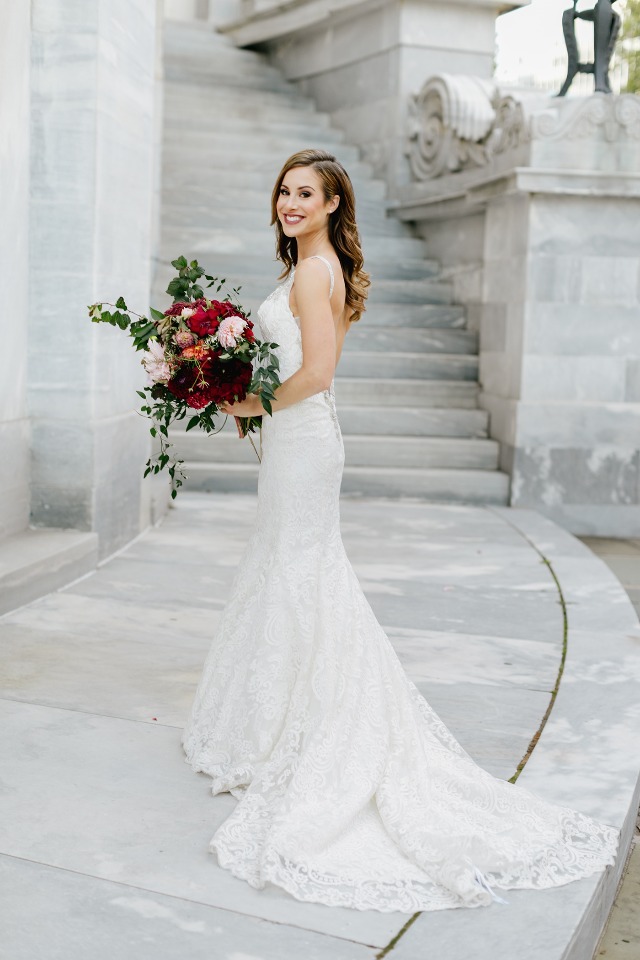 Christiano Lucci wedding gown