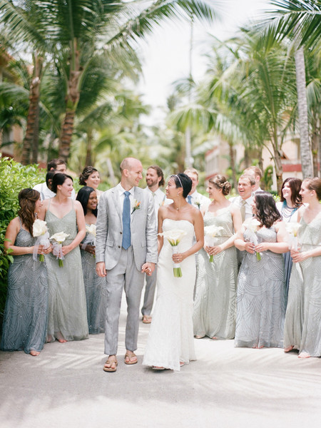 Blue And Green Beach Destination Wedding