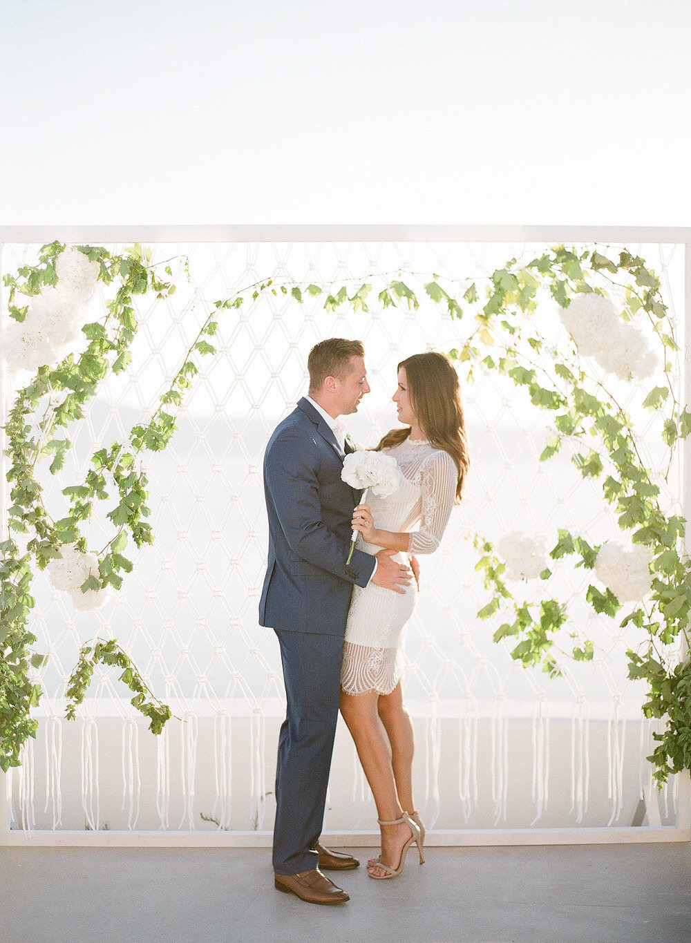 macrame wedding backdrop