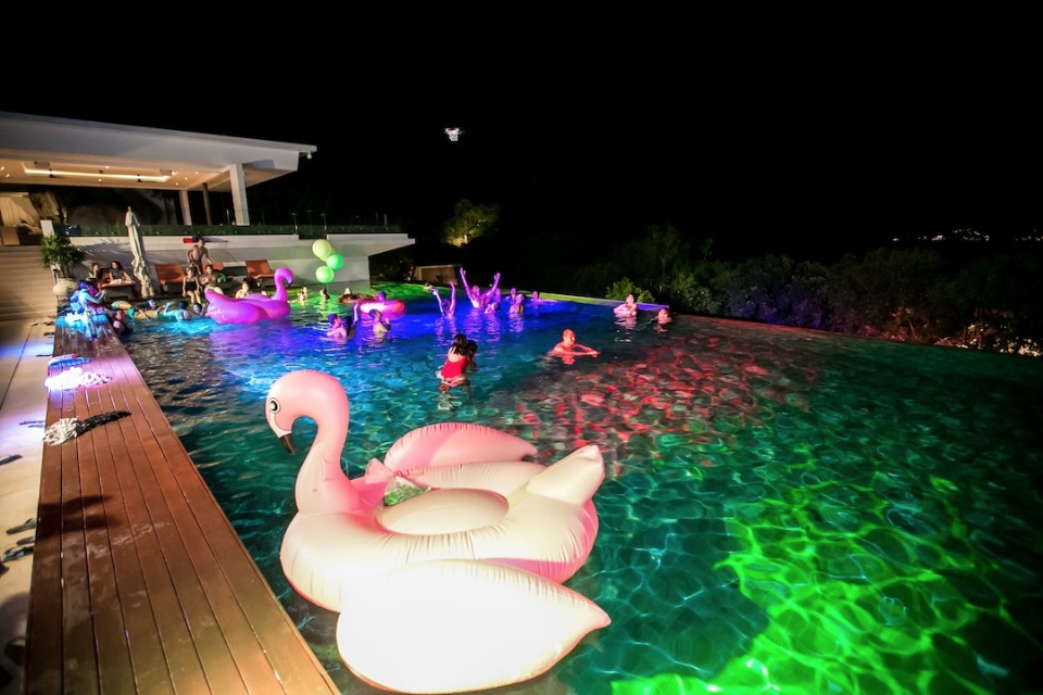 infinity pool after party