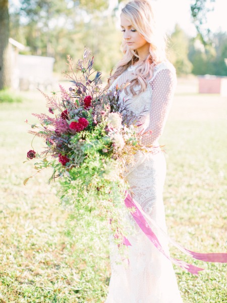 These Gorgeous Boho Glam Bridal Looks Have Us Dreaming Of Summer