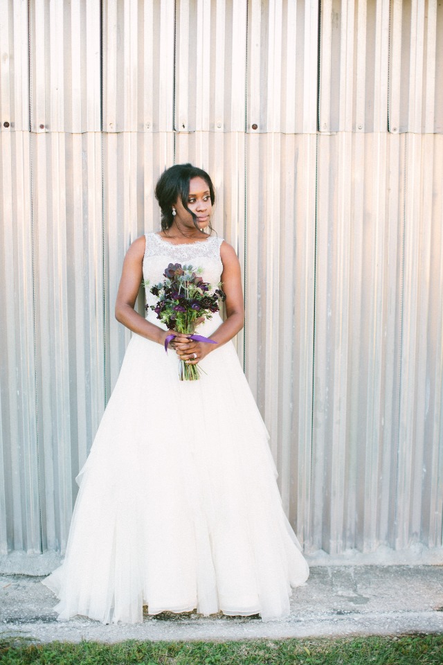 Pretty bridal look