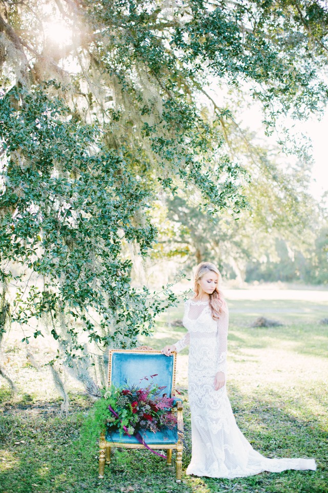 Beautiful bridal portrait