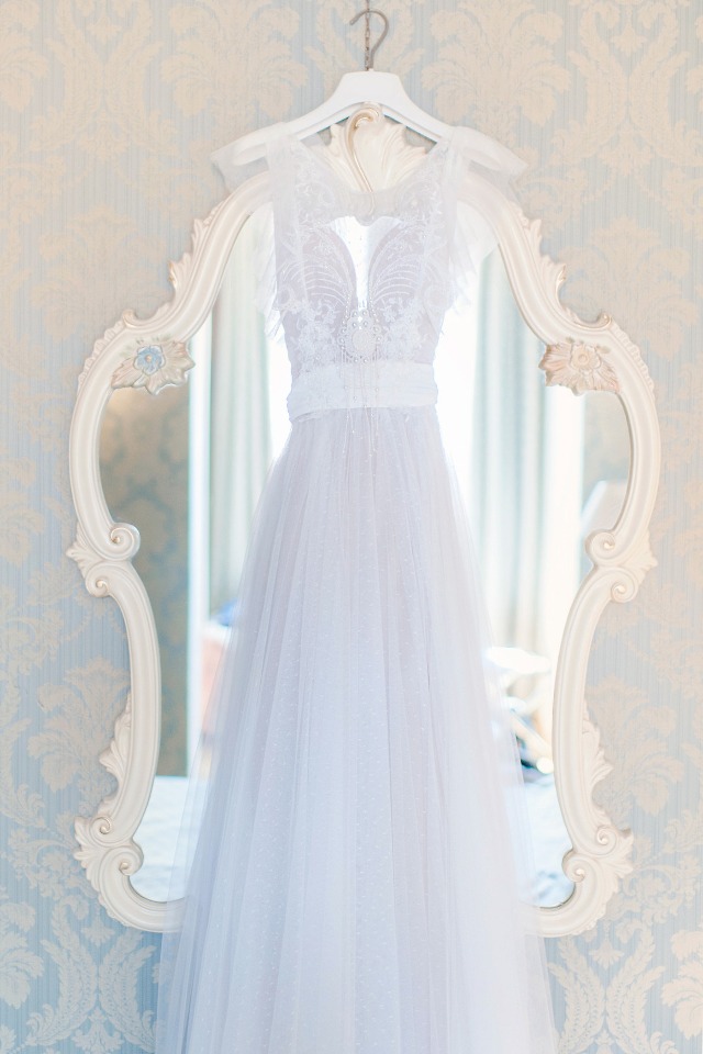soft tulle wedding dress from Rara Avis