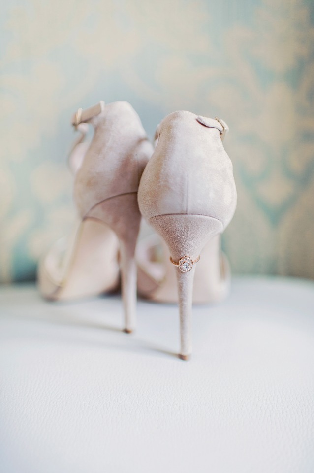 soft grey suede wedding shoes
