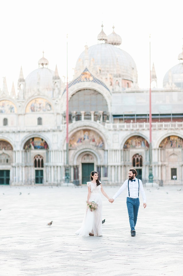 wedding elopement in Venice Italy