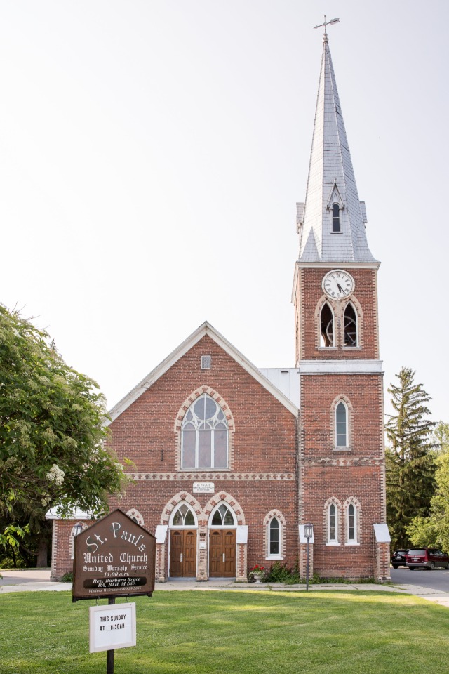 Family tradition on the brides side to be married at this church