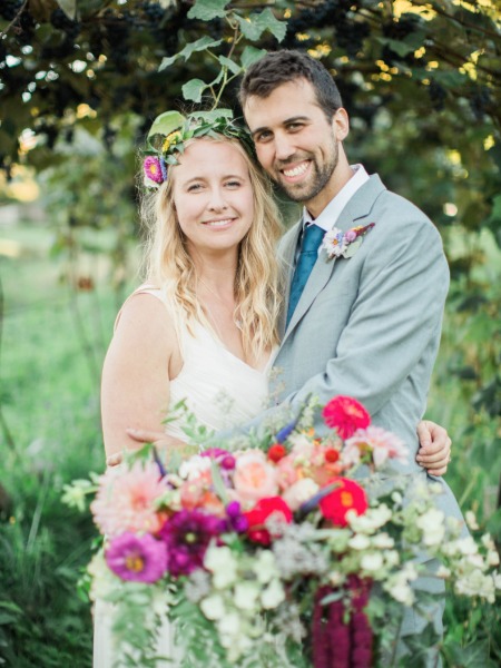 This DIY Organic Farm Wedding Is The Ultimate Labor Of Love