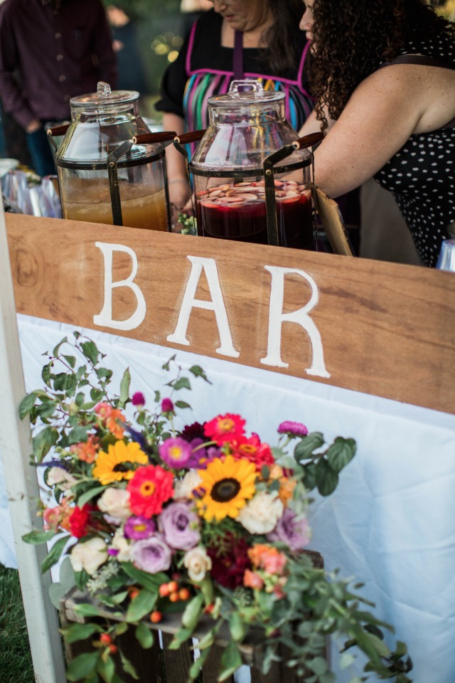 DIYd bar sign